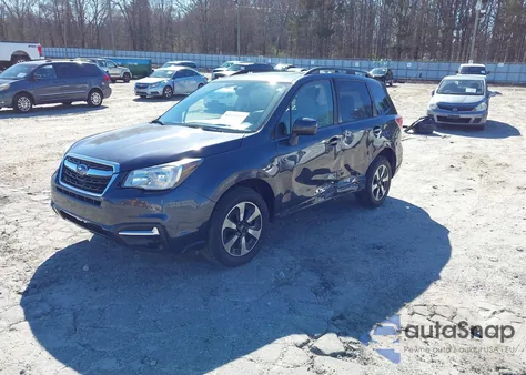 2017 Subaru Forester 2.5I Premium from USA, damaged, VIN JF2SJAEC5HH524144